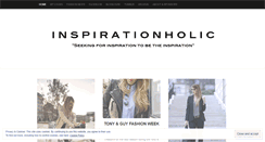 Desktop Screenshot of inspirationholic.wordpress.com