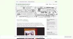 Desktop Screenshot of everybookhasasoul.wordpress.com