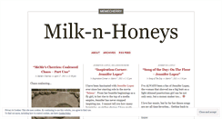 Desktop Screenshot of milknhoneys.wordpress.com