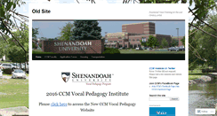 Desktop Screenshot of ccminstitute.wordpress.com
