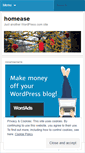 Mobile Screenshot of homease.wordpress.com