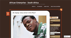 Desktop Screenshot of aesouthafrica.wordpress.com