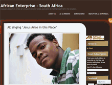 Tablet Screenshot of aesouthafrica.wordpress.com