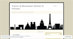 Desktop Screenshot of montessorifrench.wordpress.com