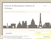 Tablet Screenshot of montessorifrench.wordpress.com