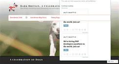 Desktop Screenshot of barkbritain.wordpress.com
