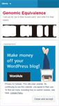 Mobile Screenshot of geneq.wordpress.com