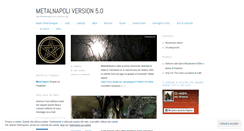 Desktop Screenshot of metalnapoli.wordpress.com