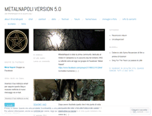 Tablet Screenshot of metalnapoli.wordpress.com