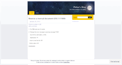 Desktop Screenshot of phdao.wordpress.com