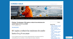 Desktop Screenshot of cordexaqua.wordpress.com