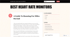 Desktop Screenshot of bestheartmonitors.wordpress.com