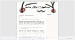 Desktop Screenshot of jamiewittwer.wordpress.com