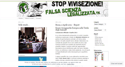 Desktop Screenshot of falsascienzalegalizzata.wordpress.com