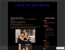 Tablet Screenshot of charliehofmeyr.wordpress.com