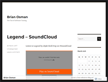 Tablet Screenshot of bjosman.wordpress.com