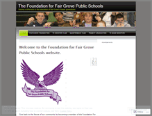 Tablet Screenshot of fgfoundation.wordpress.com