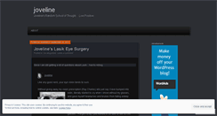 Desktop Screenshot of joveline.wordpress.com