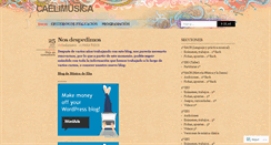 Desktop Screenshot of caelimusica.wordpress.com