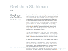 Tablet Screenshot of gretchenstahlman.wordpress.com