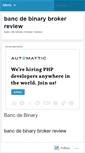 Mobile Screenshot of basketball.bancdebinarybrokerreview.wordpress.com