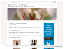 Tablet Screenshot of mymacroworld.wordpress.com