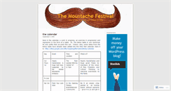 Desktop Screenshot of derbymoustache.wordpress.com