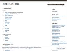 Tablet Screenshot of kindlehome.wordpress.com