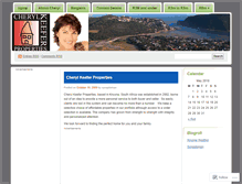 Tablet Screenshot of cherylkeeferproperties.wordpress.com