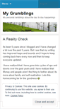 Mobile Screenshot of grumblings.wordpress.com