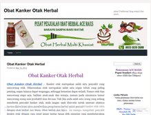 Tablet Screenshot of obatkankerotakherbalweb.wordpress.com