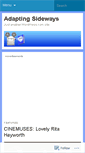 Mobile Screenshot of adaptingsideways.wordpress.com