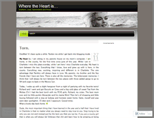 Tablet Screenshot of peaceloveandfamily.wordpress.com