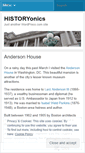 Mobile Screenshot of historyonics.wordpress.com