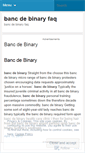 Mobile Screenshot of hsiping.bancdebinaryfaq.wordpress.com