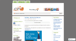 Desktop Screenshot of cifdesign.wordpress.com