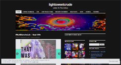 Desktop Screenshot of lightsweetcrudemusic.wordpress.com