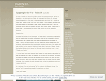 Tablet Screenshot of jamieshea.wordpress.com