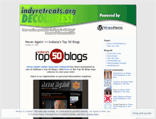 Tablet Screenshot of indyretreats.wordpress.com