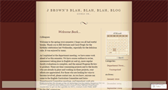 Desktop Screenshot of jjbrownsf.wordpress.com