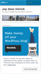 Mobile Screenshot of jepdoesvlerick.wordpress.com