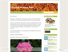 Tablet Screenshot of doringsensomsrose.wordpress.com