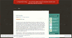 Desktop Screenshot of lareprobate.wordpress.com