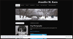 Desktop Screenshot of jennifermkarn.wordpress.com