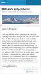 Mobile Screenshot of gillianklee.wordpress.com