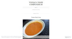 Desktop Screenshot of foodwithvicka.wordpress.com