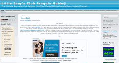 Desktop Screenshot of littlezany.wordpress.com