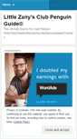 Mobile Screenshot of littlezany.wordpress.com
