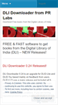 Mobile Screenshot of dlidownloader.wordpress.com