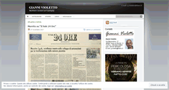 Desktop Screenshot of giannivioletto.wordpress.com